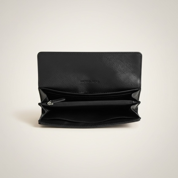 Michael Kors Black Continental Wallet - Picture 3 of 4